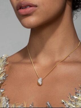 ALEXIS BITTAR • Solanales Crystal Small Pebble Necklace